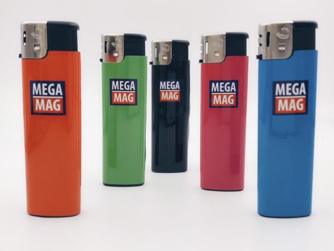 Custom PVC Wrap Refillable Disposable Cigarette Gas Lighter
