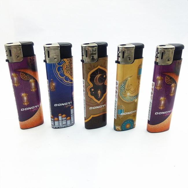Dongyi Custom Fashion Best Quality EUR Standard Plastic Electric Lighter Dy- 818
