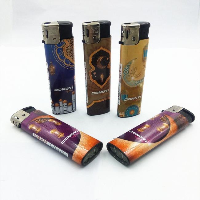 Dongyi Custom Fashion Best Quality EUR Standard Plastic Electric Lighter Dy- 818