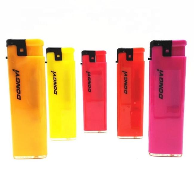 Dongyi Factory Automatic Manufacturing New Style Compact and Slim Windproof Lighter with Surprising Price