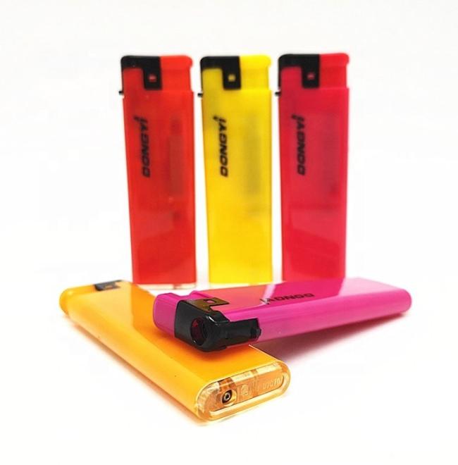 Supplier Latest Plastic Gas Greatest Flame Windproof Lighter Cigarette Lighter