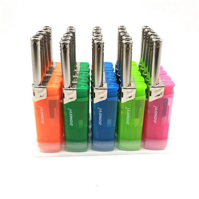 Dy-B001 Mini Kitchen BBQ Butane Gas Electronic Lighter for Fireplace