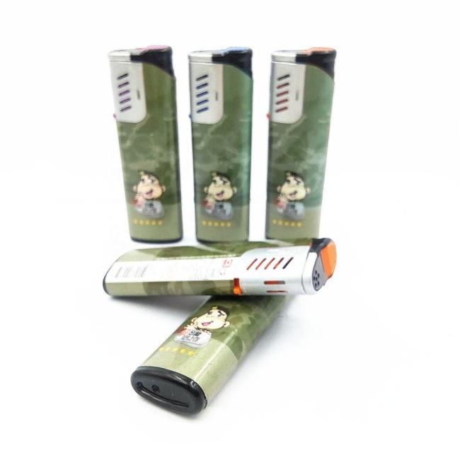 Hot Sale Fashionable Design Plastic Windproof Electronic Smoking Lighter in Competitive Price
