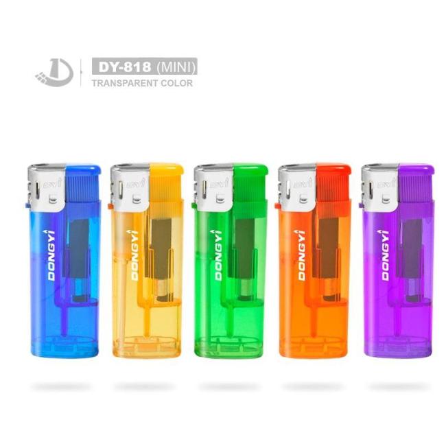Dy-1701 LED Lamp Plastic Gas Electric Fire Lighter with Unique Style