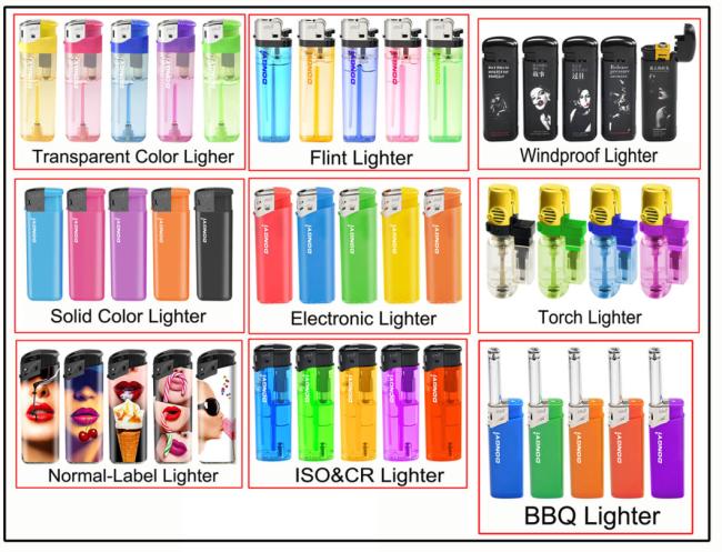Custom Logo Refillable Electric Cigratte Smoking Flameless Disposable Kitchen Lighter