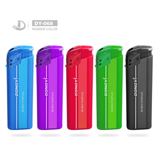 Printing Plastic Cigarette Lighter Electric Gas Lighter OEM High Quality Lighter