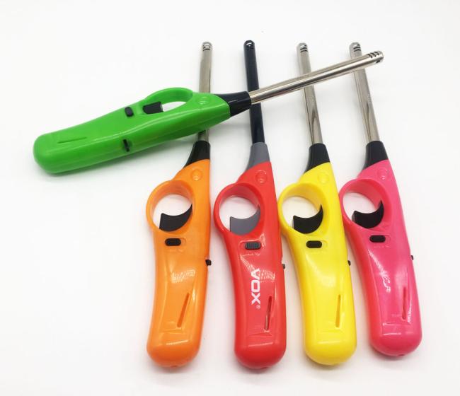 Hot Sell More Comfortable Kitchen BBQ Lighter OEM 446mm Long Gas Lighter BBQ Windproof Lighter