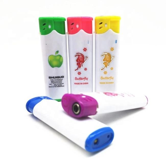 Competitive Price Shaodong Lighter Factory Beautiful Butterfly Windproof Refillable Lighter