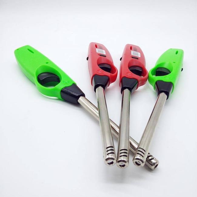 2022 New Develop Refillable BBQ Electric Candle Lighters Kitchen Lighter Windproof with Safety Lock