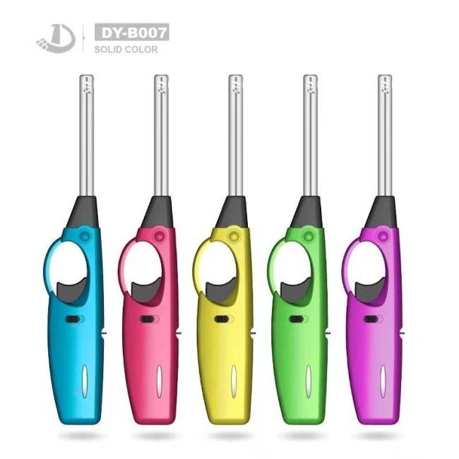 2022hot Sale High Quality BBQ Lighter with Metal Tube Candle Lighter Kitchen Lighter