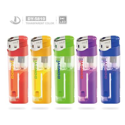 China 8.17*2.4*1.14CM Plastic LED Lighters With ISO9994 Certification 'S for sale