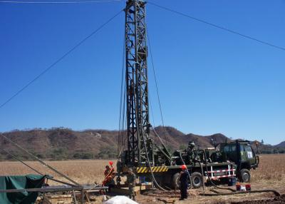 China Truck Mounted Depth 300m Hydraulic Water Well Drilling Rig for sale