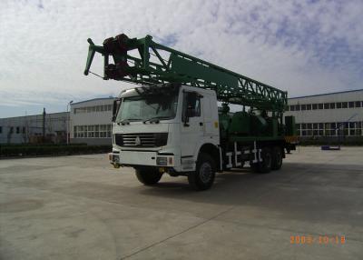 China Multifunctional Top Head Drive 550m Truck Mounted Drilling Rig for sale