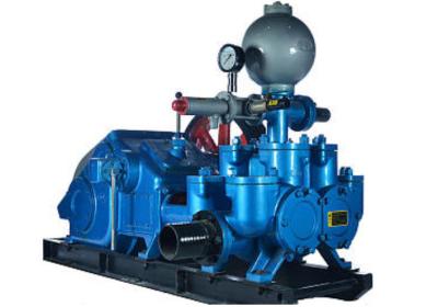 China Double Cylinder Horizontal Reciprocating Double Action Piston Pump for sale