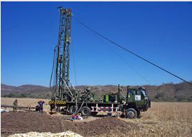 China Depth 300m Hydraulic Truck Mounted Water Well Drilling Rig for sale