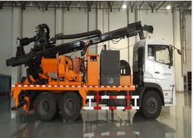 China 600m Truck Mounted Water Drilling Rig 30 Ton Lifting Force for sale