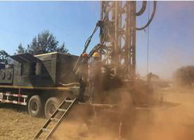China Hydraulic Top Head Drive 600M Truck Mounted Drilling Rig for sale