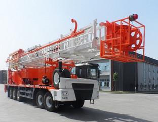 China Two Man Exploration Truck Mounted Drill Rig For 600m for sale