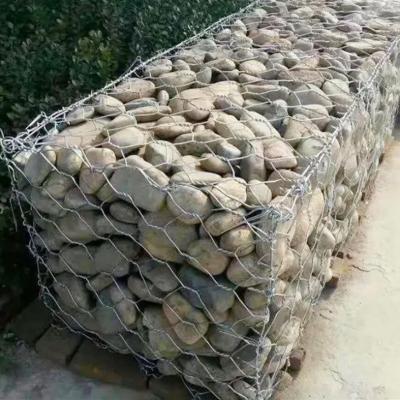 China alambre del galvanizado del Pvc del verde de las cestas de alambre de los 3x1x0.5m 80x100m m Gabion 266g en venta