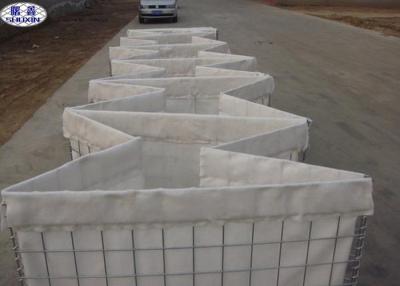 China Beige Color  Military Sand Filled Barriers Easy Installation Simple Disassembly for sale