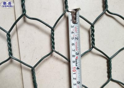 China 3.05 Mm Gabion Wall Cages 8cm X 10cm For Philippines Retaining Wall for sale
