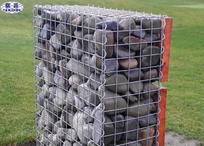 China Stone Filled Gabion Wire Mesh Boxes Galvanized Welded Craft ISO Certification for sale