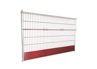 China European Temporary Safety Steel Mesh Barrier Edge Protection System Powder Coated for sale