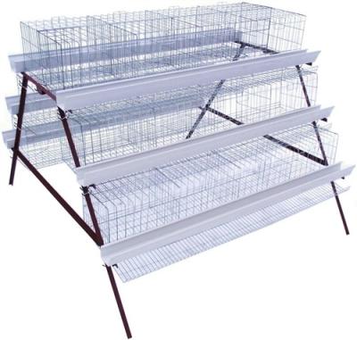 China Q235 Layer Chicken Battery Cages Chicken Feeder for Poultry Farms for sale