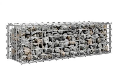 China Practical Gabion Retaining Wall with Cover Stable Gridwall Panels Gabion Basket for sale