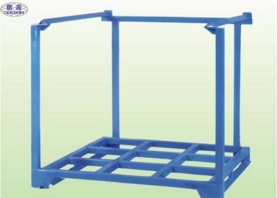 China Customized Steel Stacking Racks , Storage / Transport Pallet Stacking Frames for sale
