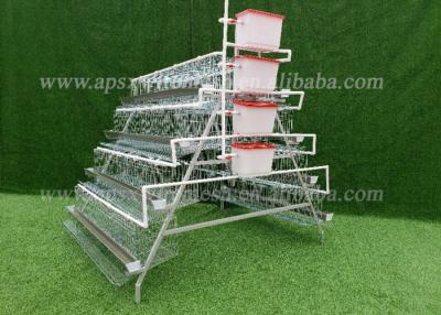 China 3.0mm Q235 Wire Poultry Chicken Cages Type A For Breeding Hens Farm for sale