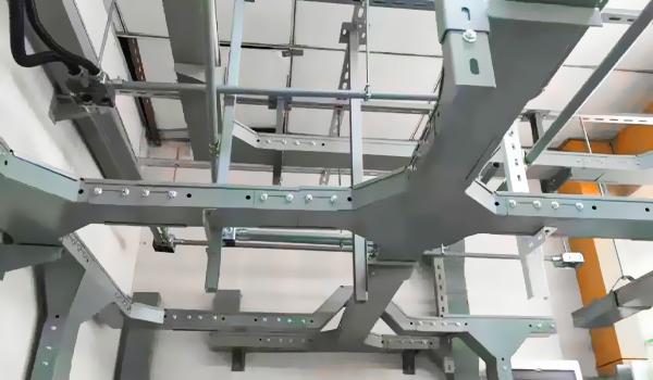 Chain Drive Cable Tray Machine production process