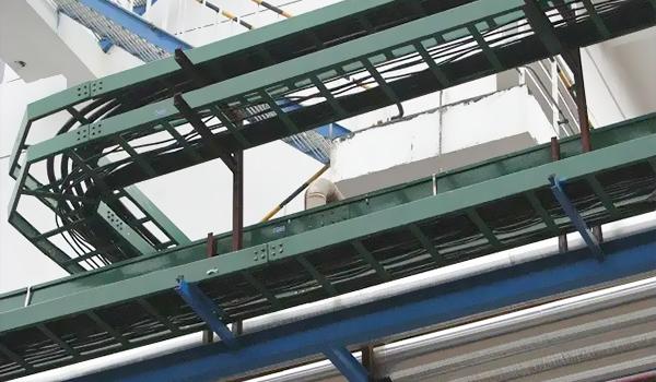 Chain Drive Cable Tray Machine detail view