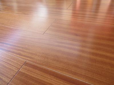 China Exotic Prefinished African Afrormosia Multi-Layers Engineered Wood Flooring for sale