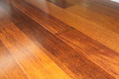 China Indonesia merbau Engineered Wood Flooring, natural color with flat finishing for sale