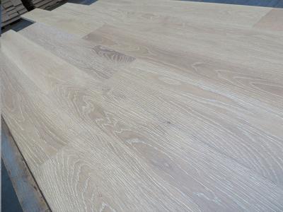 China White Washed American White Oak Engineered Wood Flooring, AB Grade for sale