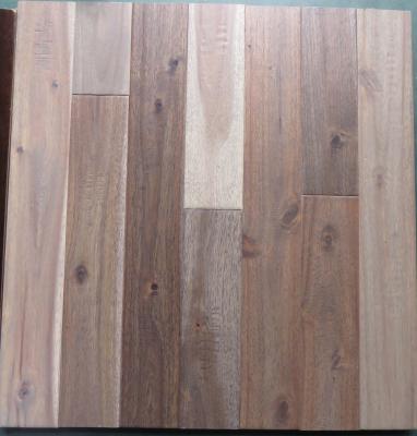 China big (large) Leaf Acacia Solid Hardwood Flooring, Asian Walnut solid flooring for sale