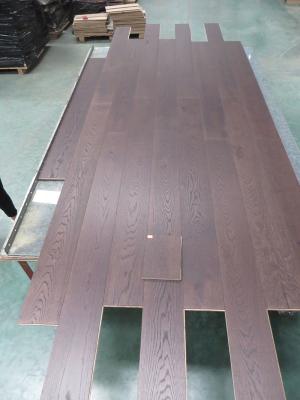 China Coffee Stained Oak Multi-Layers Engineered Wood Flooring to Canada for sale
