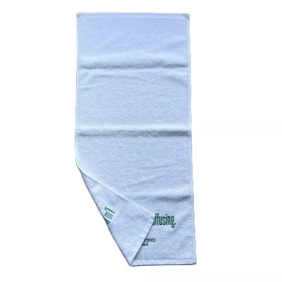 China 100% cotton hight quality Custom Cotton Gym Towel For Sport Embroidered sports beach towel for sale