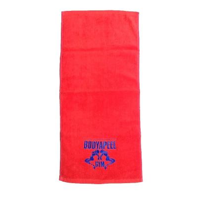 China 100% Cotton Custom Gym Sports Fitness Towel with Embroidery Logo for sale