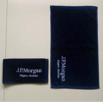 China Gym textile series 20*80 cm custom sport towel 100% cotton for sale