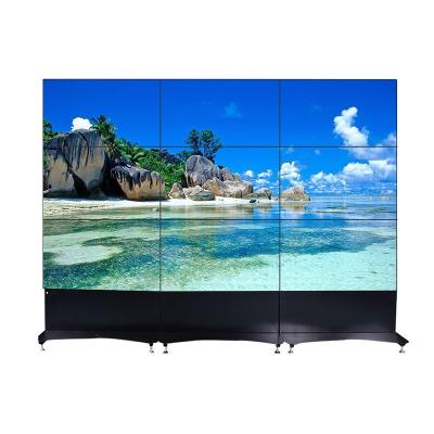 중국 DID HD 이음새가 없는 LCD 영상 벽 상업 광고 좁은 날의 사면 LCD 영상 벽 판매용