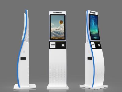China 10 Point PCAP Touchscreen Queue Management Kiosk For Bank Restaurant for sale