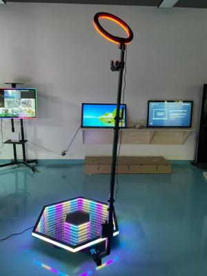 China Cabina automática giratoria de Selfie de 360 grados de la exhibición olográfica 3D en venta