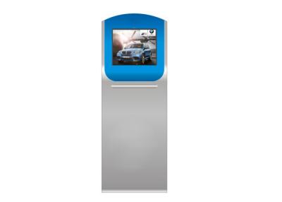 China 250 Cd/M2 Shopping Mall Touch Screen Kiosk With Printer I3 I5 I7 CPU for sale