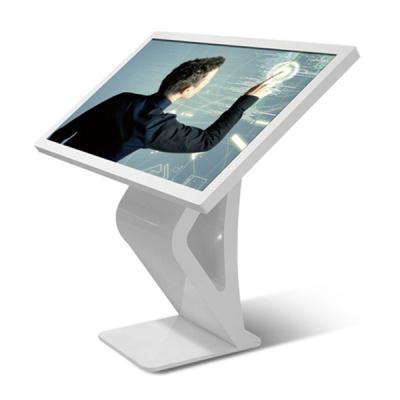 China Table stand 42 inch touch screen information kiosk with digital sigange software for sale