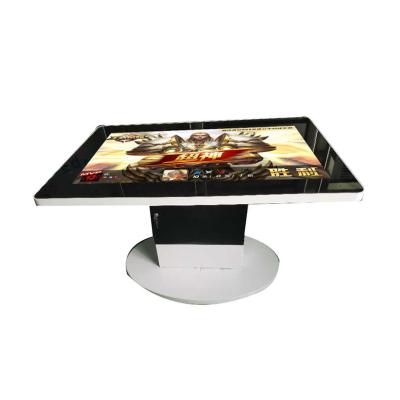 China Infrared Multi Touch Screen Table , Full HD Interactive Media Table AR Glass Surface 43” 55