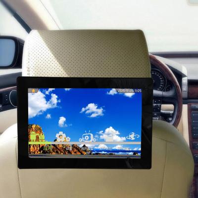 China 10.1 inch 3G/4G/wifi touch screen Taxi ad player IPS  digital signage seat back tv for taxi/bus car roof advertising for sale