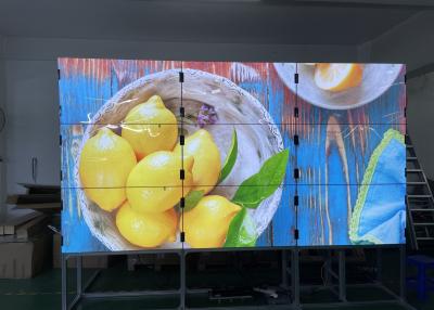 China LCD Video Wall LED Backlight 3.5mm Bezel Digital Signage  55 Inch for sale