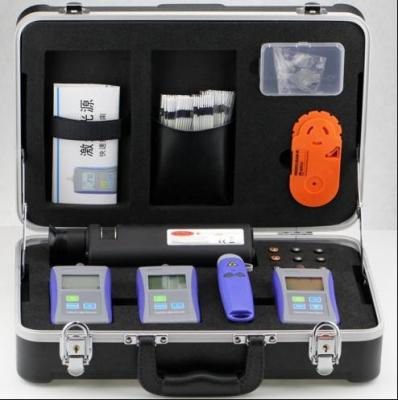 China Deluxe SM MM Fiber Optic Test Kit For Multimaode And Single Mode Systems for sale
